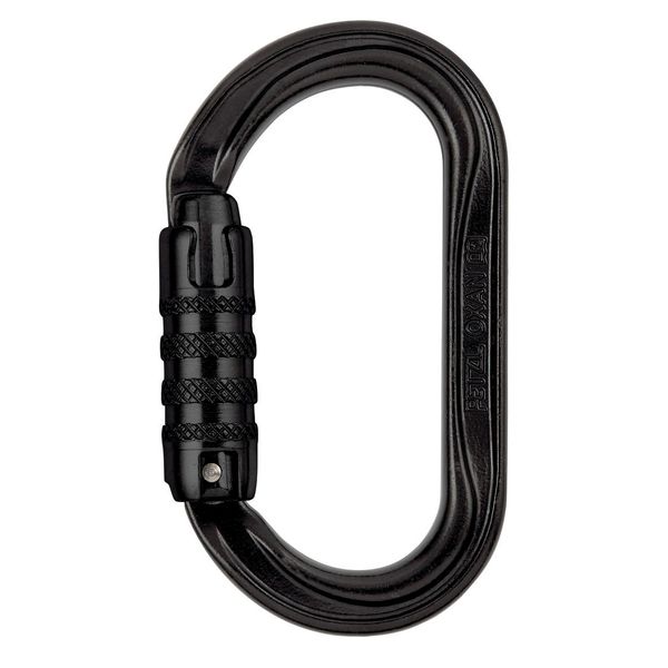 Карабин PETZL OXAN black муфта автомат (сталь) (M72A TLN) M72A TLN фото